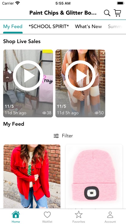 Paint Chips & Glitter Boutique