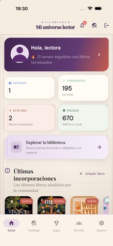 ClubReads iPhone screenshot 1