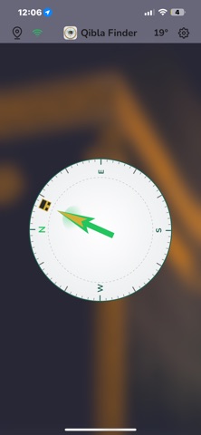 Qibla Finder One iPhone screenshot