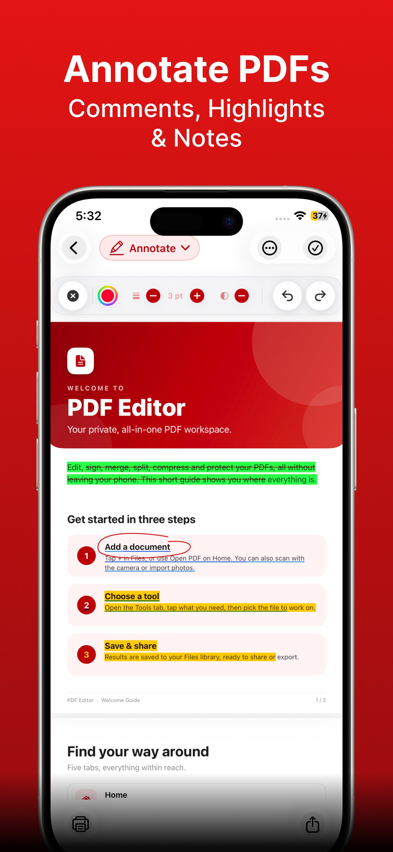 Screenshot 4 of PDF Editor, Convert & eSign