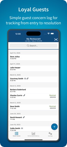 Loyal Guests - Manager iPhone screenshot