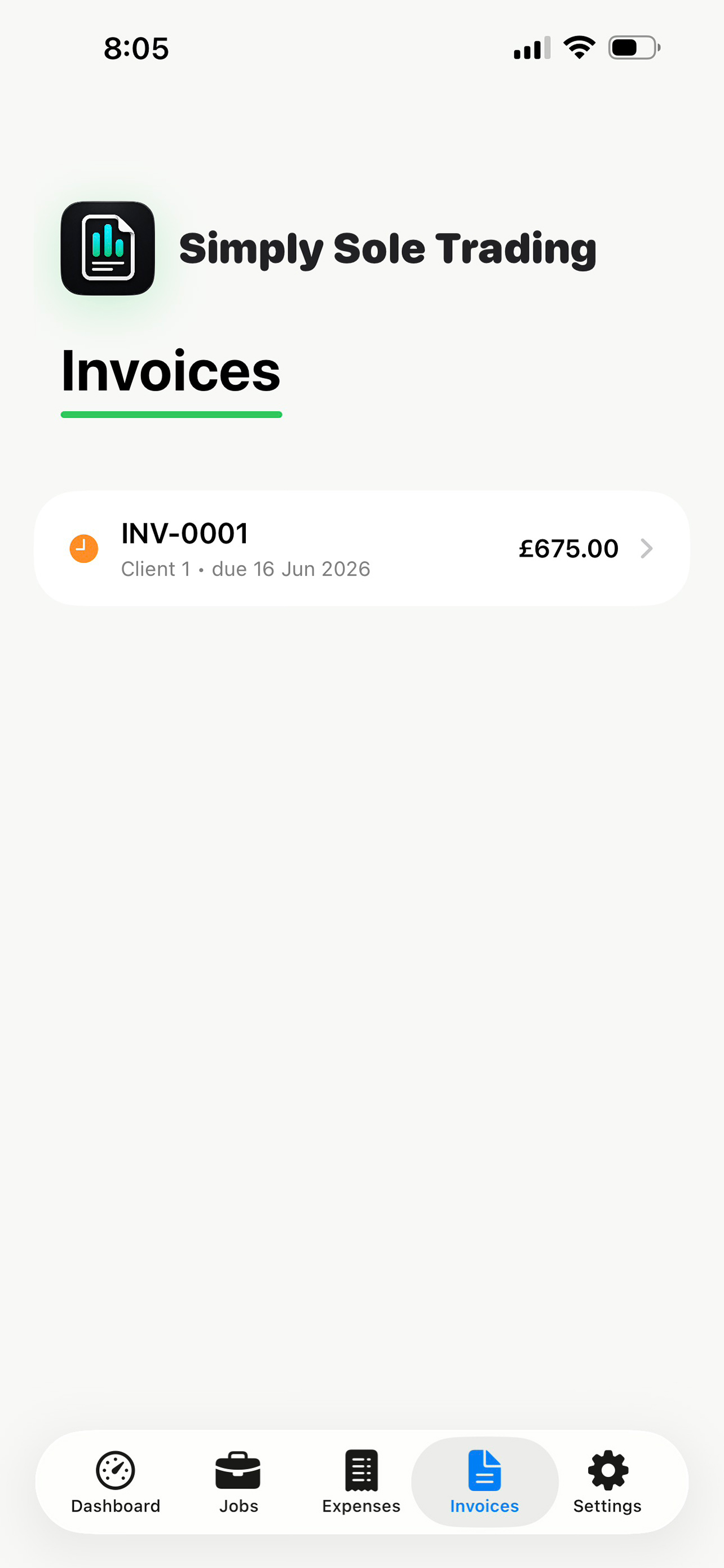 Simply Sole Trading screenshot 4