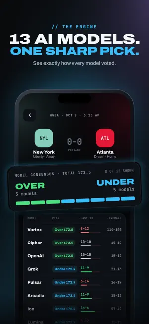 TheOver: AI Sports Picks screenshot 2