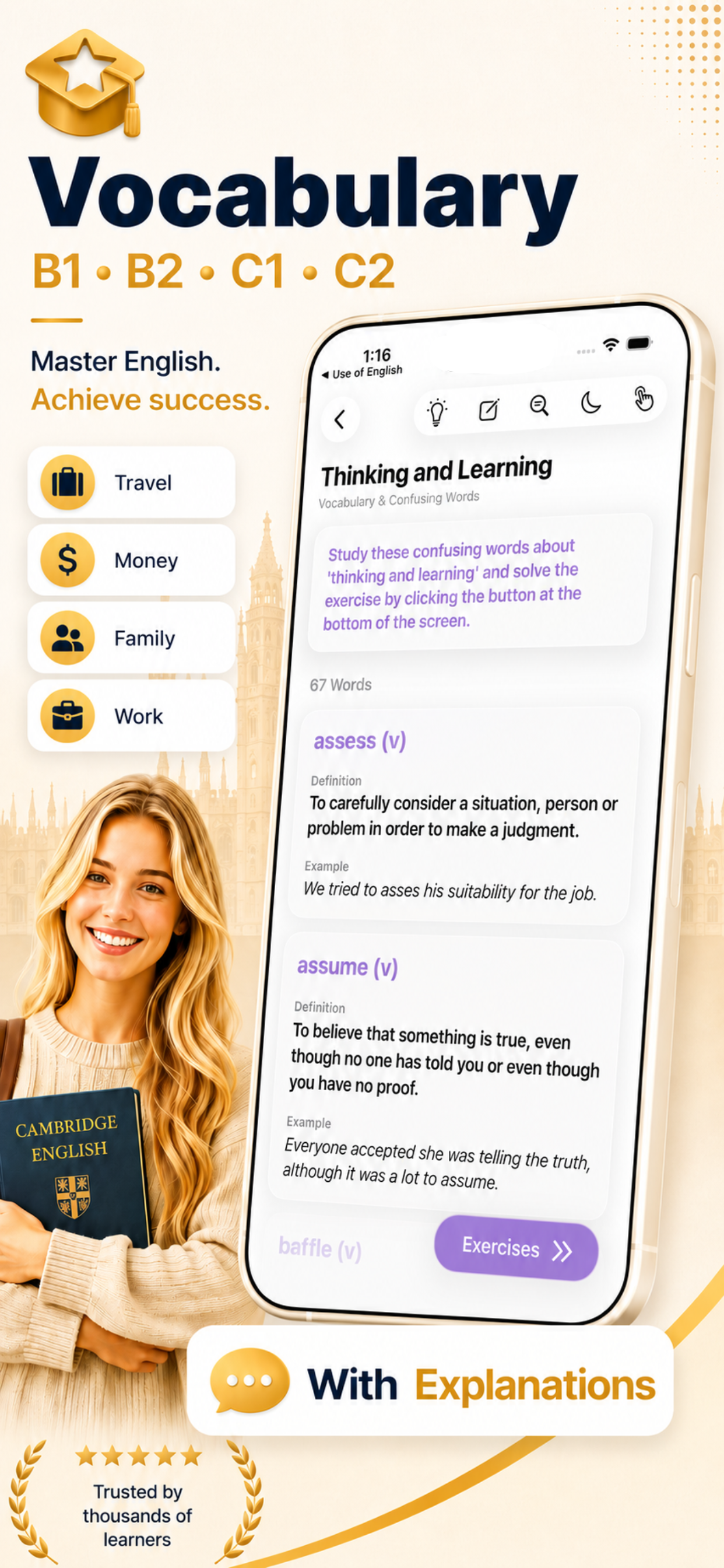 Cambridge® B1 B2 C1 C2 Tests screenshot 7