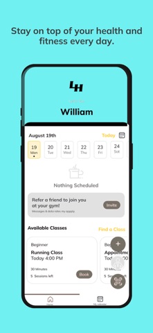 Lionheartfit screenshot