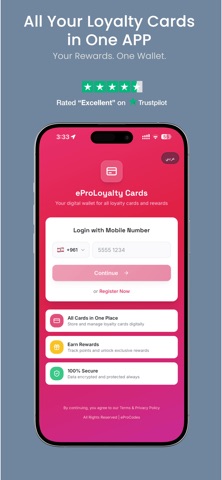 eProLoyalty Cards screenshot