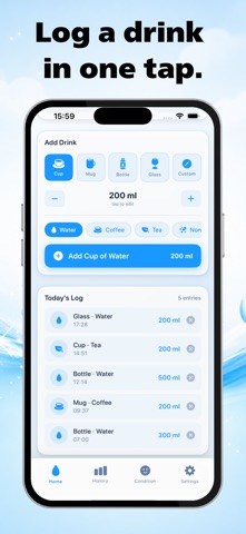 Mizu: Water Tracker screenshot