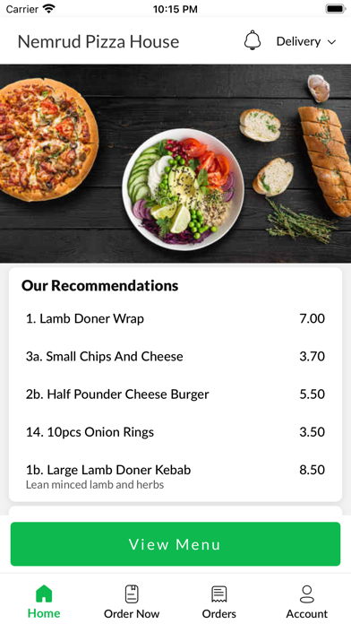 Nemrud Pizza House Screenshot