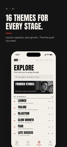 Grit: Motivation for Founders screenshot 7