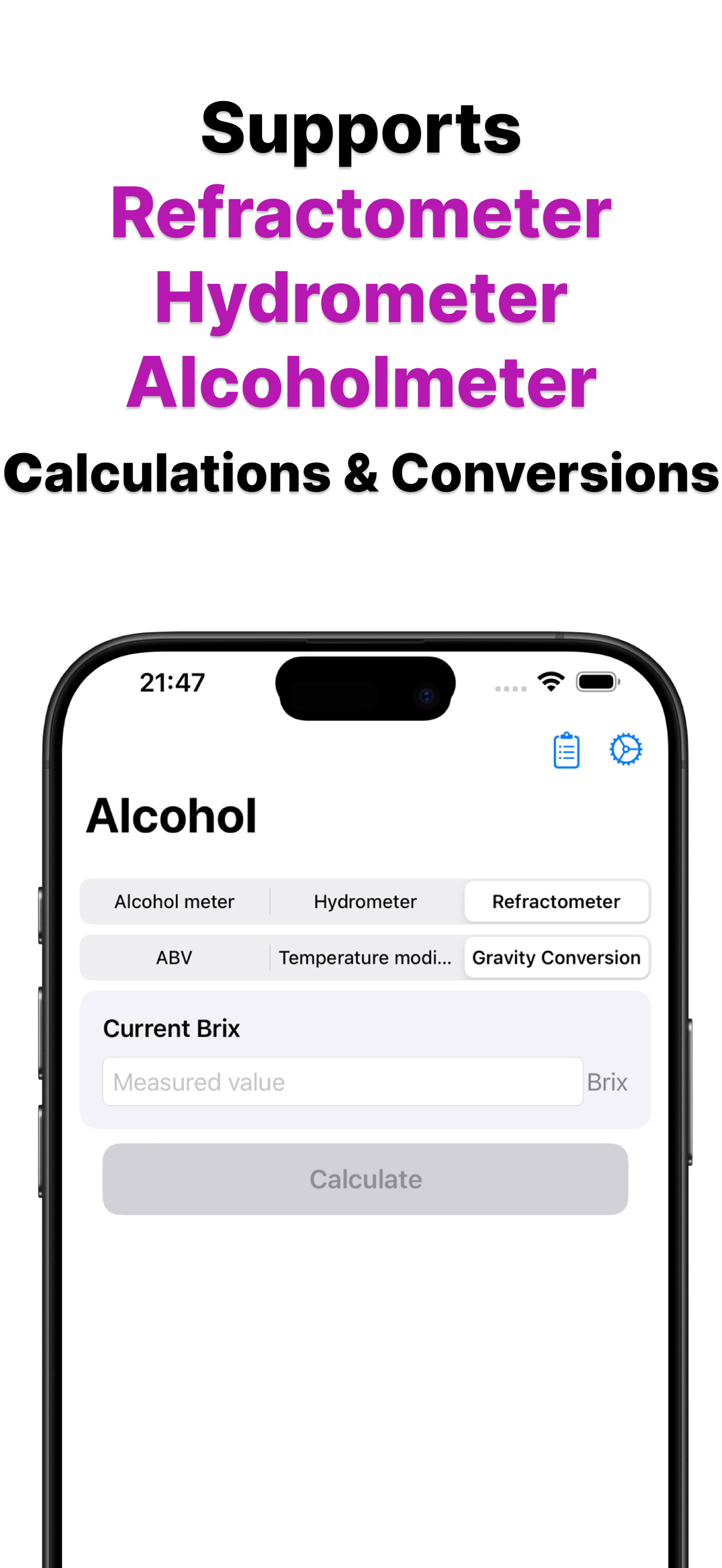 ABV Calculator: Brew & Distill
