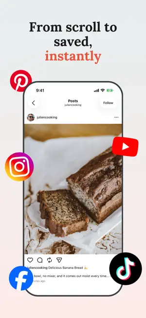 Sesame: Recipe Saver screenshot 2