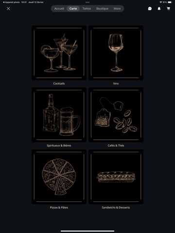 ATELIER/Bar - Tattoo iPad screenshot