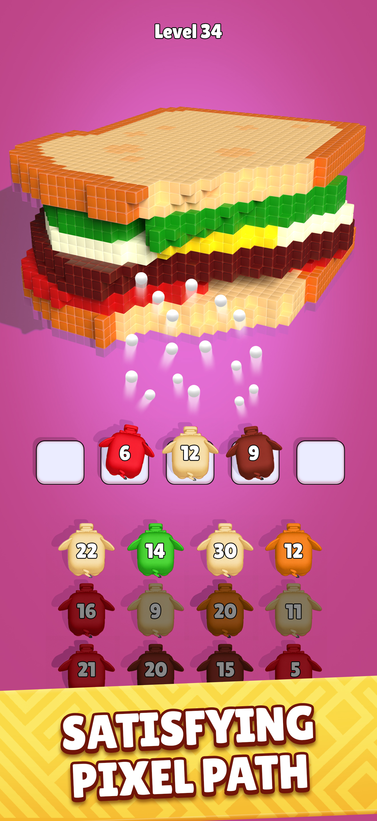 Voxel Flow 3D: Cube Blast screenshot 3