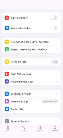 Calisthenics Pro – Workout Screenshot 4 of 4