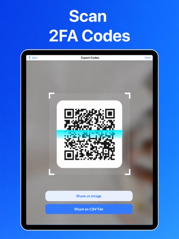 Authenticator App・ 2FA, MFA iPad screenshot