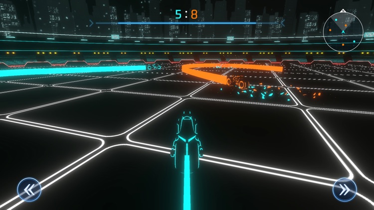 Neon Bike Battle screenshot-4
