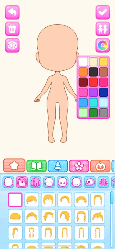 Chibi Boneca Jogos de Meninas screenshot 9 of 10