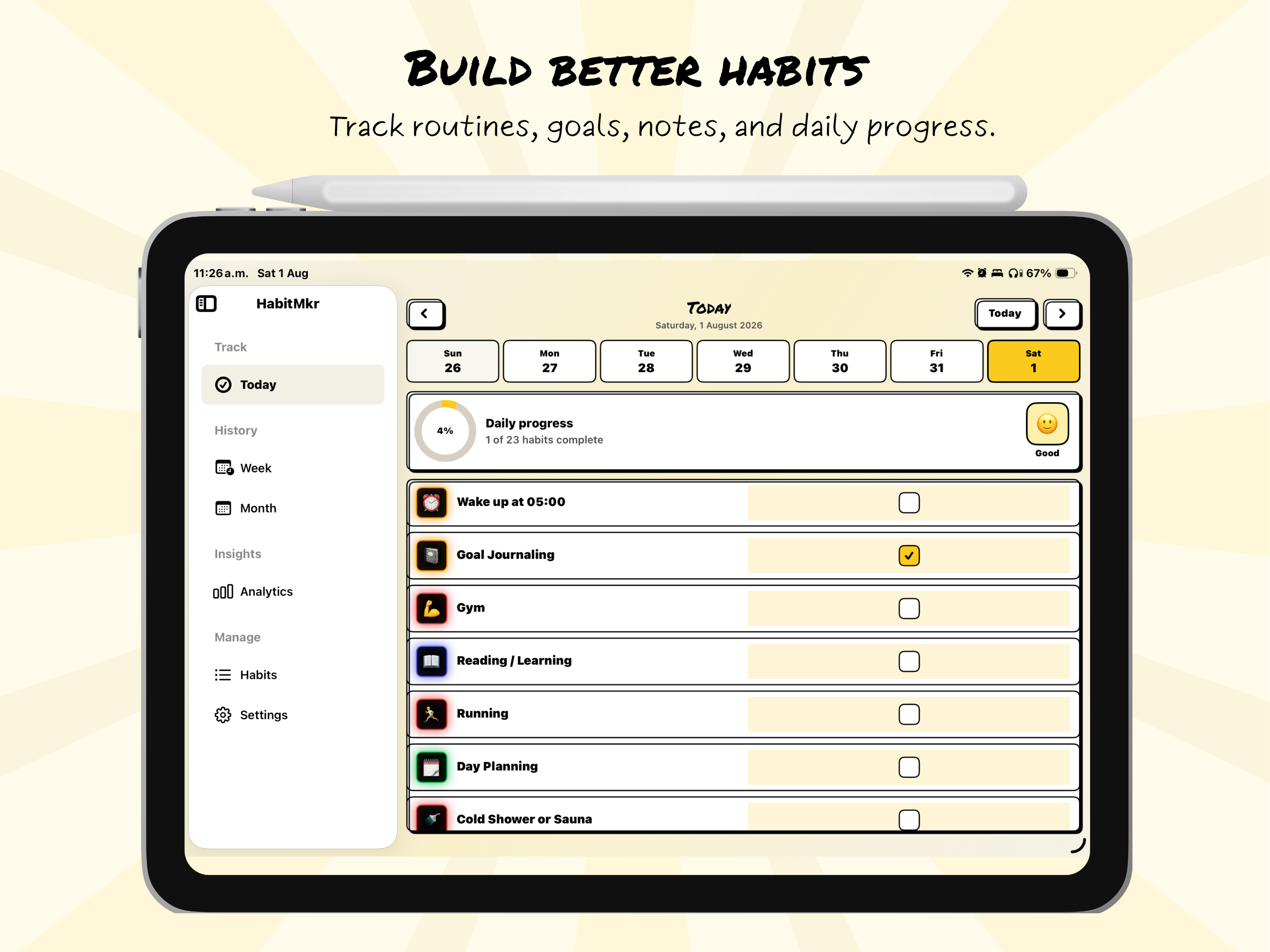 HabitMkr screenshot 5