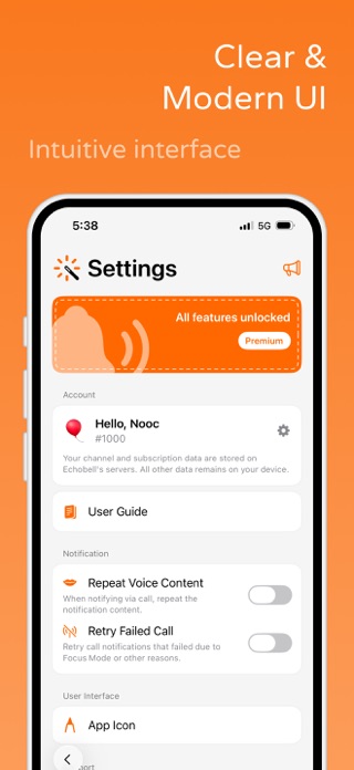 Echobell: Custom Alert & Call Screenshot 5 of 5