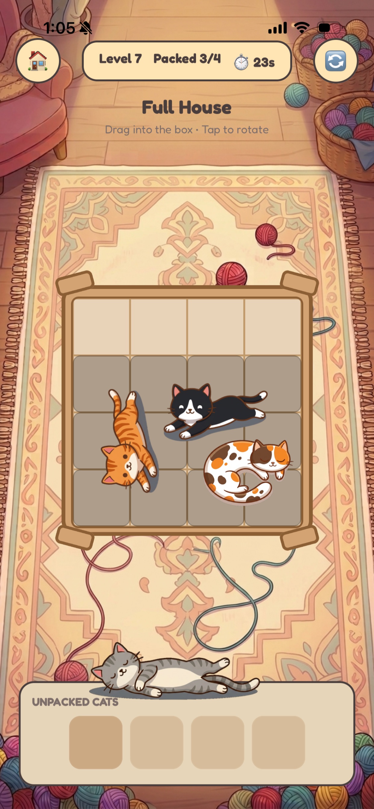 Screenshot 2 of Cat Box Packing
