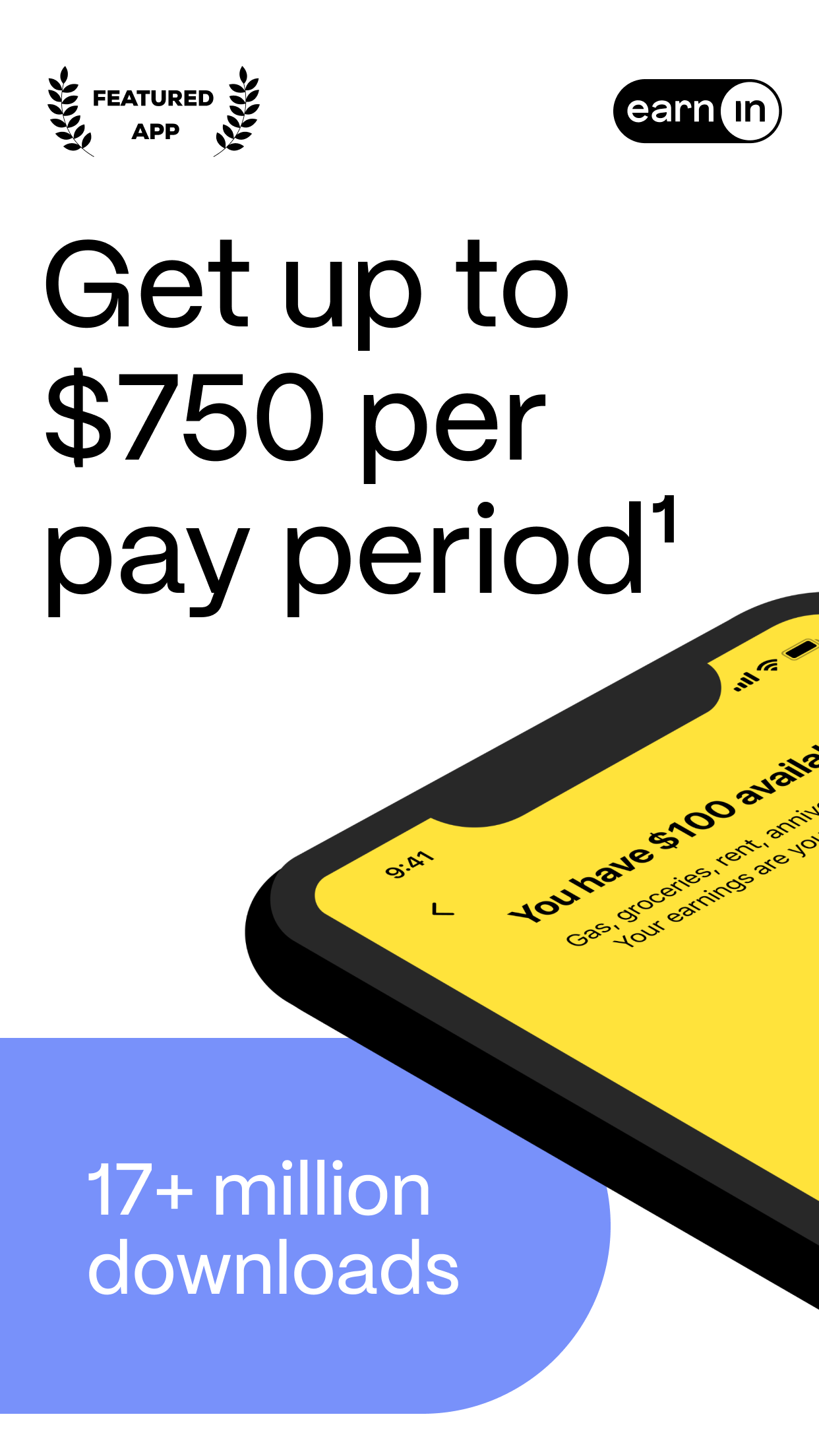 EarnIn: Beyond Cash Advance screenshot 1