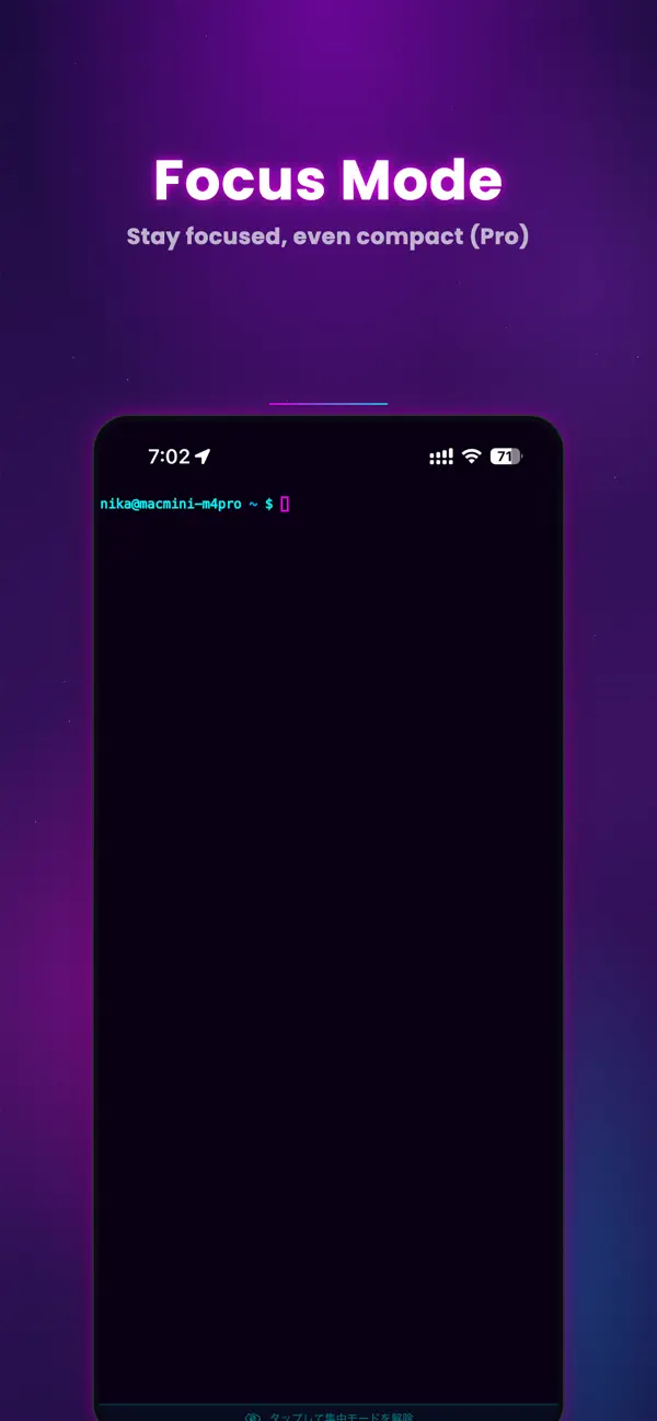 #5. MTerm - SSH Terminal (iOS) Ved: kazuki oinuma