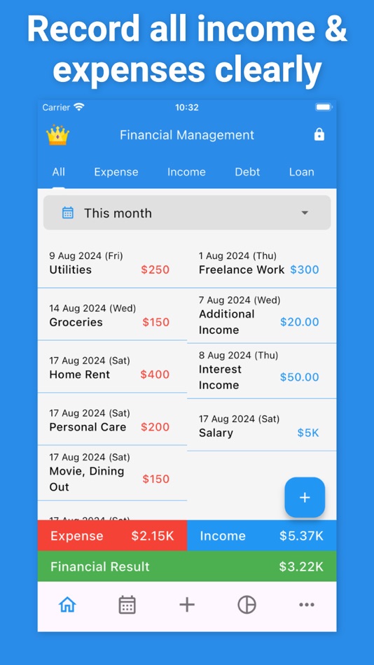 #2. Expense Tracker, Money Manager (iOS) 게시자: WondaPro Co., Ltd