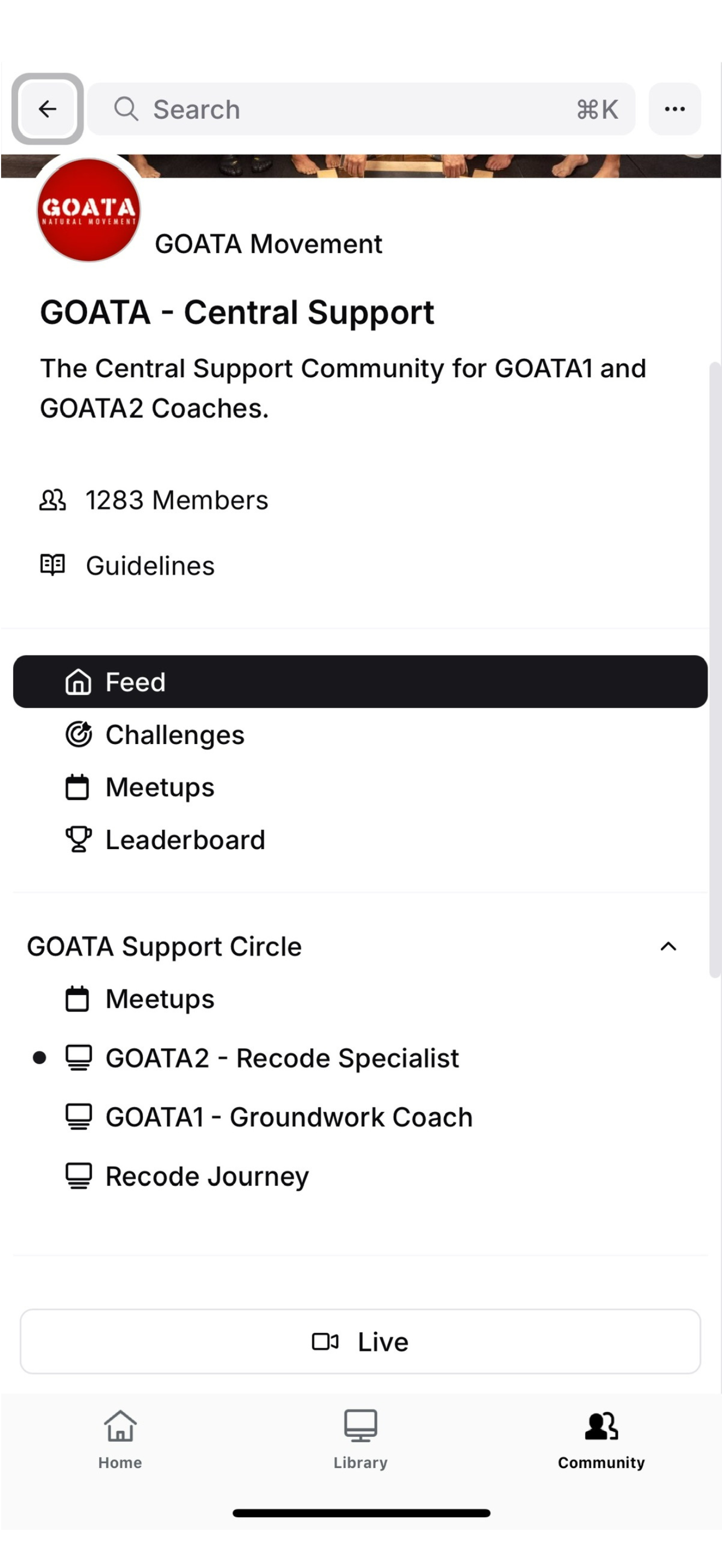 GOATA Movement