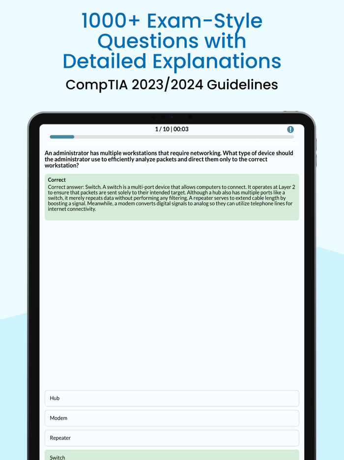 Comptia A  Exam Prep 2025