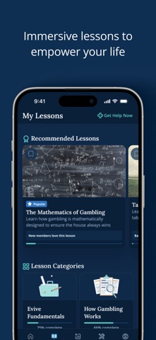 Evive: Gambling Support Screenshot 4 of 6