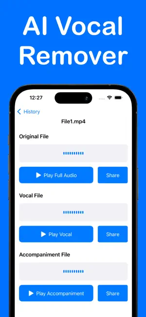 Music Separator - Remove vocal screenshot 2
