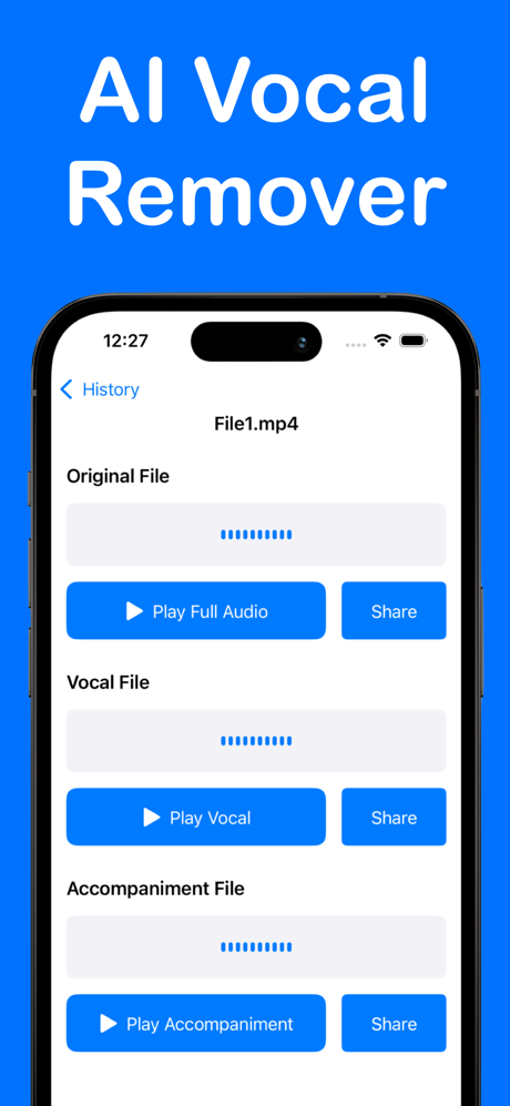 Music Separator - Remove vocal screenshot 2