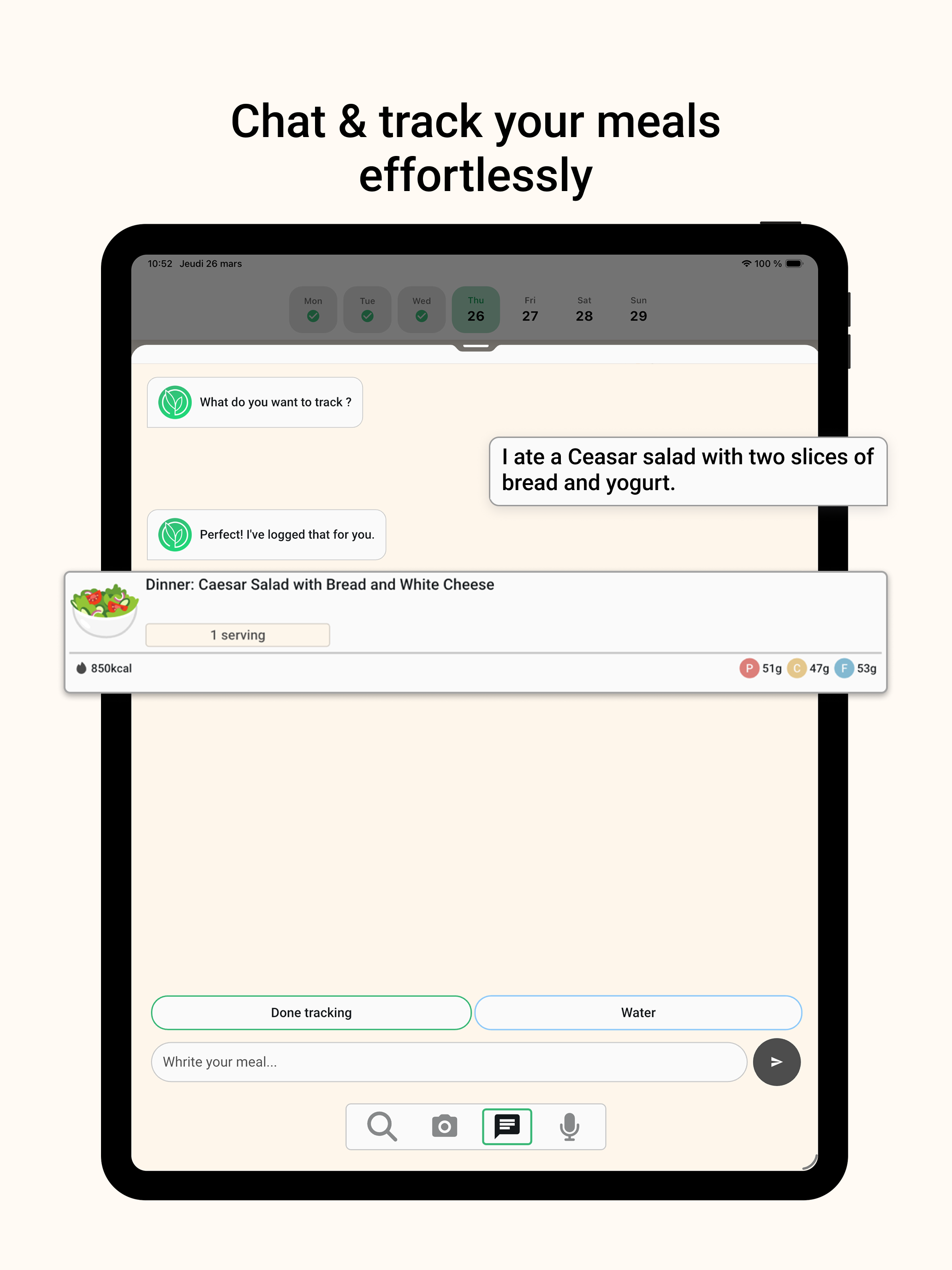 Nutrya: AI Calorie Counter screenshot 13