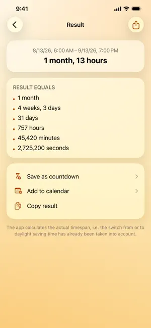 The Date Calculator PRO screenshot 5