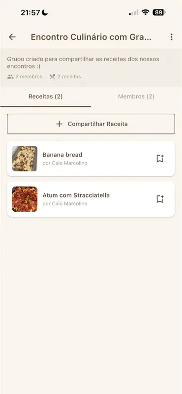 Caderninho de Receitas screenshot 6 of 6