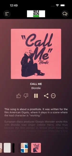 103.9 WLPO screenshot 1