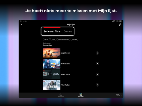 Netflix iPad app afbeelding 4