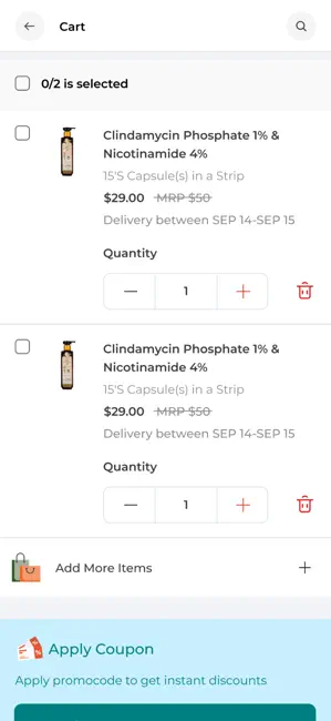 davaindia GENERIC PHARMACY iPhone screenshot 1