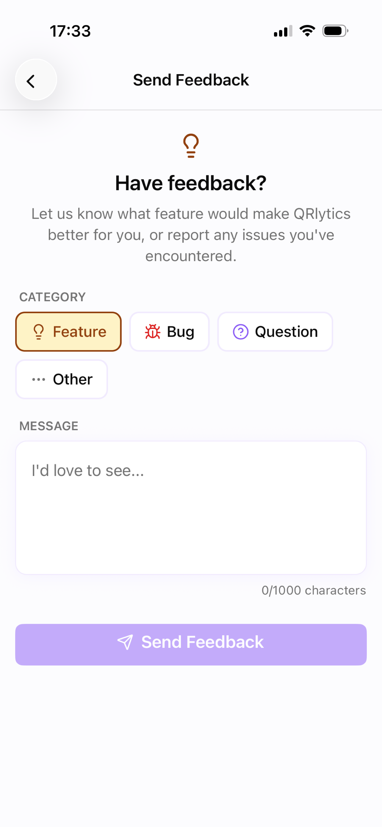 QRlytics screenshot 8