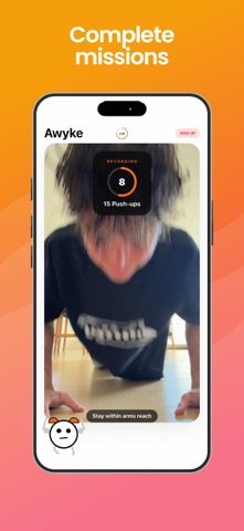 Awyke: Mission Wake Alarm iPhone screenshot