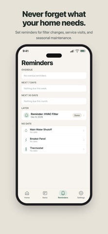 Home Maintenance Tracker Screenshot 4 of 5