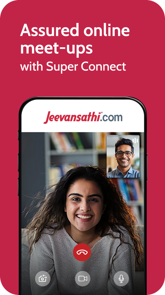 #1. Jeevansathi.com: Marriage App (iOS) بواسطة: Info Edge