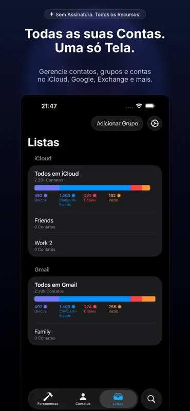 Contaxs - Contacts Cleaner screenshot 5 of 9