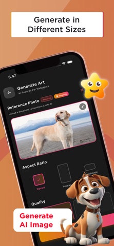 PetPortrait AI Studio iPhone screenshot