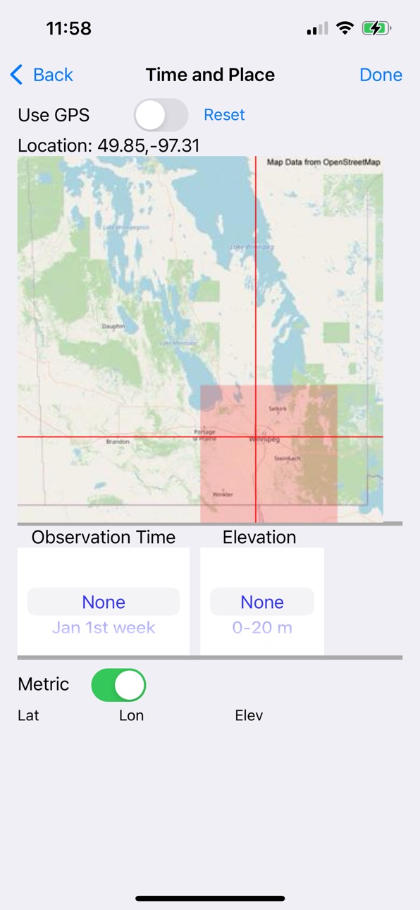 iPhone screenshot