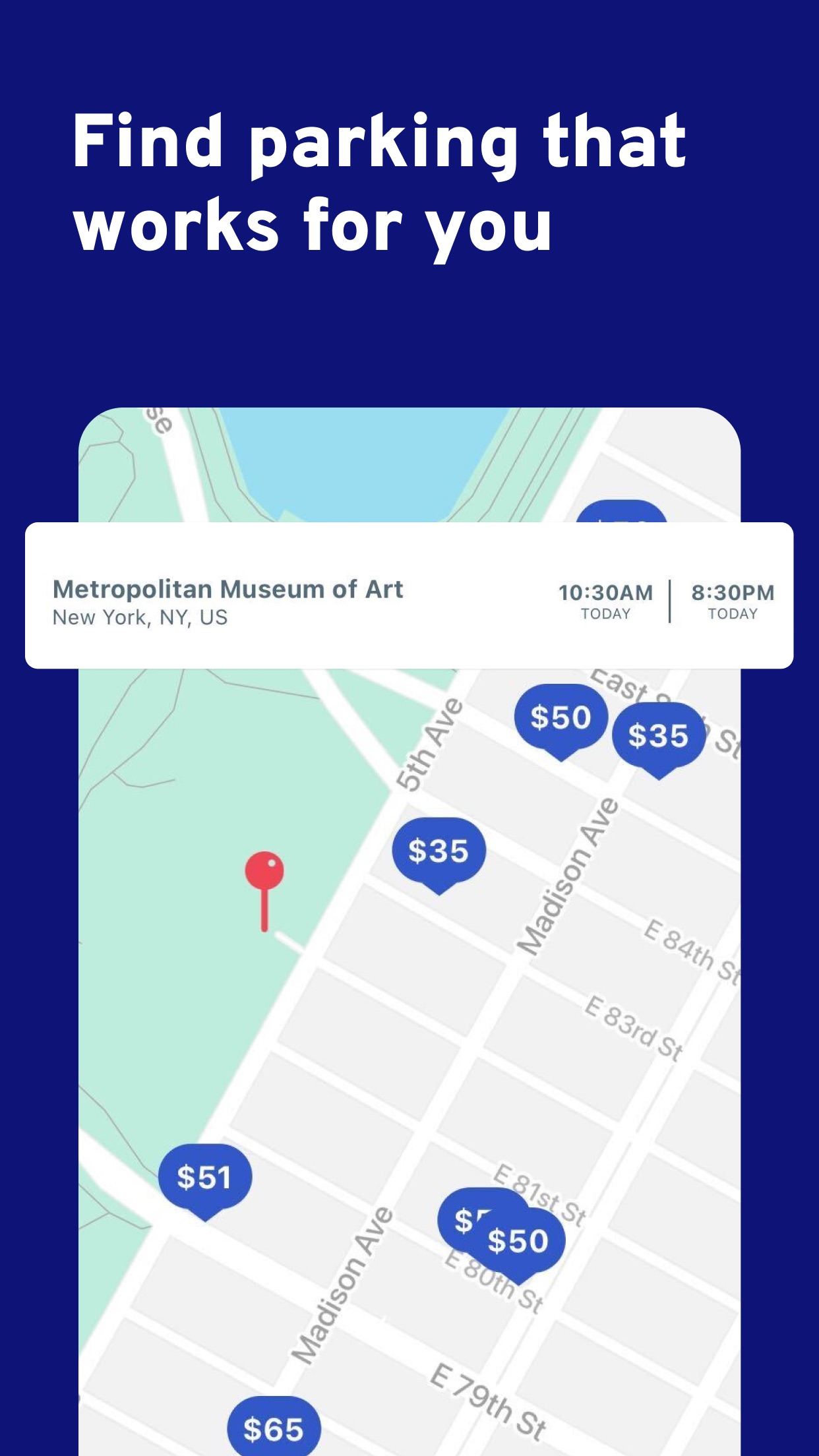 ParkWhiz - #1 Parking App screenshot 1