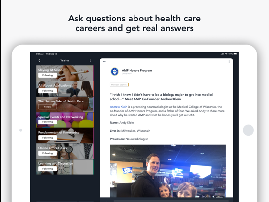 Screenshot #5 pour AMP Honors Program