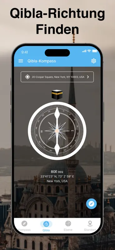 Compass GPS – Qibla Finder screenshot 2 of 6