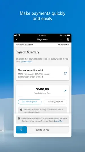 Mercedes-Benz Finance (USA/CA) screenshot 3