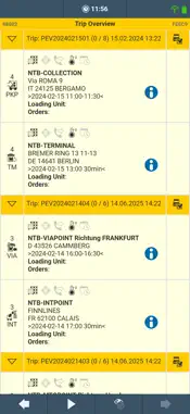 DHL Freight Driver App screenshot 2